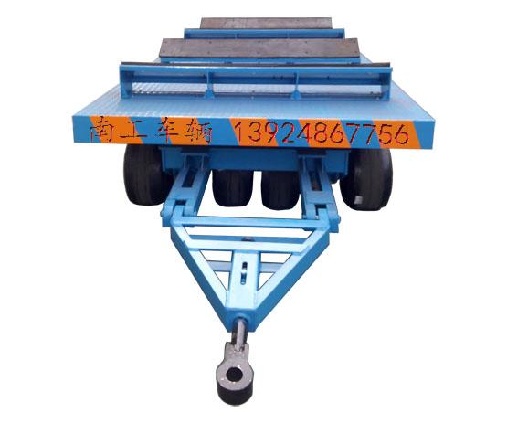 30吨重型铁皮卷圆桶用平板拖车